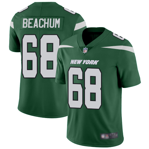 New York Jets Limited Green Men Kelvin Beachum Home Jersey NFL Football #68 Vapor Untouchable->youth nfl jersey->Youth Jersey